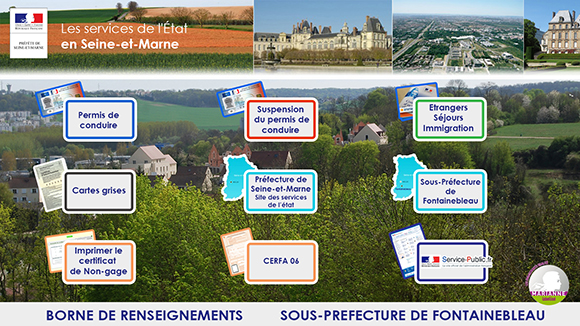 Bornes interactives pour les préfectures