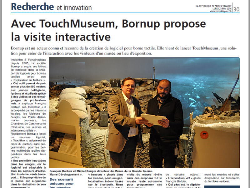 TouchMuseum, Sortie officielle